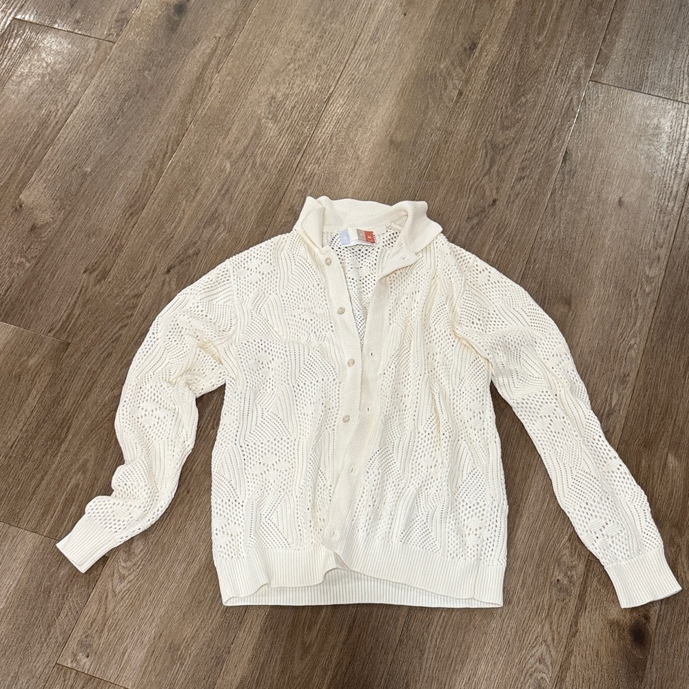 Kith Cream Cardigan Sweater